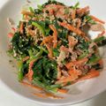 さうるママ♡'s cooksnap of when they made ほうれん草とツナとにんじんのサラダ.
