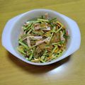 nemuchan's cooksnap of when they made 絶品の♪「春雨サラダ」.