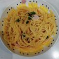 ❀のんたん❀'s cooksnap of when they made ワンポット♥ベーコンと豆乳のカルボナーラ.