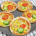 ゆづキッチン's cooksnap of when they made 簡単！餃子の皮ピザ.