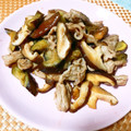 クックKｍ☆'s cooksnap of when they made 茄子と椎茸と豚バラの炒め煮.