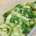 はちみつかなこ's cooksnap of when they made 簡単❀白菜とほうれん草の胡麻和え.