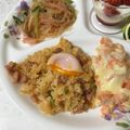 puniＫ's cooksnap of when they made 簡単キムチ炒飯.