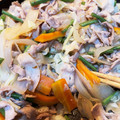 にゃんめぐさん's cooksnap of when they made めんつゆで！ほっともっと風★肉野菜炒め.