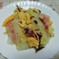 レオミウ's cooksnap of when they made 簡単！白菜とベーコンの玉子とじ.