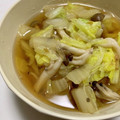 sayaendo＊'s cooksnap of when they made あっさり☆白菜の和風しょうがスープ☆.