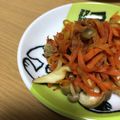 Sac’HiNa's cooksnap of when they made 人参､しめじ､かいわれ大根のツナ炒め.