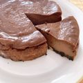●ゆゆゆ●'s cooksnap of when they made 水切りヨーグルト☆濃厚チョコチーズケーキ.