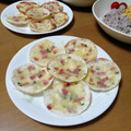 クックI7I5L1☆'s cooksnap of when they made 余った餃子の皮で☆ネギたっぷりミニピザ.