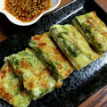 ☆さぶ☆☆'s cooksnap of when they made 春せりと宮城県産牡蠣の和風チヂミ.