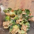 ラテpon's cooksnap of when they made ブロッコリーの鮭マヨ和え.