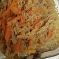 クックプ～'s cooksnap of when they made 味醂いらず！切干大根と白滝の煮物.