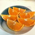 アンドーナツ☆'s cooksnap of when they made 紅まどんなの切り方☆ゼリー感を最高に.