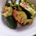 こみく's cooksnap of when they made 3分で作れる！きゅうりと桜エビの和え物.