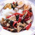 Moggieneko's cooksnap of when they made 糖質オフランチ　鶏胸肉のガパオ炒め.