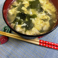 さんちゃん（╹◡╹）'s cooksnap of when they made 鶏皮で出汁をとる☆卵スープ.