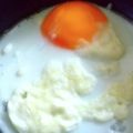 xyzクック's cooksnap of when they made びっくり美味しいチーズ目玉焼き.