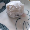 なっちゃん３１１'s cooksnap of when they made お餅とお節の残りであんこなし黒豆の塩大福.