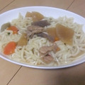 きらり流れ星's cooksnap of when they made 我が家のモツ煮、味噌仕立て.