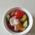みょごろ's cooksnap of when they made おもてなし前菜✿タコとパプリカのマリネ✿.