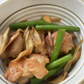 リータ☆'s cooksnap of when they made 鶏肉とにんにくの芽のオイスター炒め.