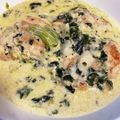 教子タン's cooksnap of when they made 鶏肉とほうれん草のクリーム煮.