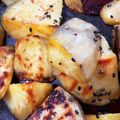 クックL4TYCM☆'s cooksnap of when they made 手抜きでカリ美味！大学芋風シルクスイート.