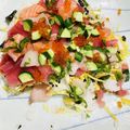 ボブナナ's cooksnap of when they made 市販品で簡単＆豪華♪海鮮ちらし寿司ケーキ.