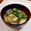チコリママ's cooksnap of when they made 白菜と油揚げのお味噌汁.