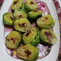 nyangomama's cooksnap of when they made 甘み凝縮♡焼き芽キャベツ.