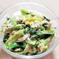 さとりざ's cooksnap of when they made 食べてみて！苦くない梅マヨ☆小松菜.