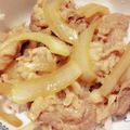 クックL0AAKV☆'s cooksnap of when they made 今日の夕飯のメインは牛丼・夕飯のおかず.