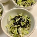 CHISA☆ごはん♪'s cooksnap of when they made キャベツとひじきの味噌ポン酢サラダ.