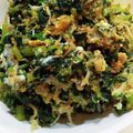 nackey555's cooksnap of when they made ホロホロ～大根葉としらす・卵の炒め物～.