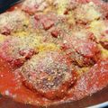 928るびすけ☆☆'s cooksnap of when they made ミートボールのトマト煮込み.