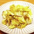 かなりんココりん's cooksnap of when they made きゃべつだけなんだけどウマイきゃべつ炒め.