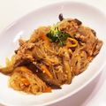 パインクリームソーダ's cooksnap of when they made おうちの調味料で出来る☆麻婆☆茄子も春雨も.