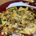 yoyomari's cooksnap of when they made m鶏そぼろあんかけ丼.