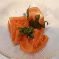 ミドランドキッチン's cooksnap of when they made 【和えるだけ】大葉で♪冷やしトマト.