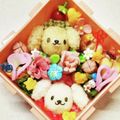 ☆ミルミル's cooksnap of when they made 簡単♡双子ワンちゃん♡犬のキャラ弁.