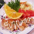 クックHG9V8Y☆'s cooksnap of when they made 鶏モモ肉の味噌漬け焼きマヨネーズ.