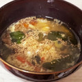 チェリチョコ's cooksnap of when they made 【使いきり】しいたけ軸とにんじん皮スープ.