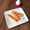 栗丸うさぎ's cooksnap of when they made 米粉活用 高級カニカマ天ぷら.