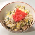 toccot's cooksnap of when they made リメイク☆焼魚（ブリ）と卵で混ぜご飯♪.