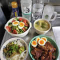 ebipeco's cooksnap of when they made ネギを味わう♪焼きネギの味噌汁.