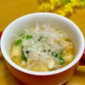 ルパンのかあさん☆彡's cooksnap of when they made お味噌汁に糸寒天で食物繊維UP.