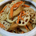 chikarin♡'s cooksnap of when they made 蓮根とさつま揚げのきんぴら.