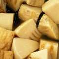 ビレッジグリーン's cooksnap of when they made レンジで時短！たけのこと厚揚げの甘辛煮.