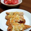 チコリママ's cooksnap of when they made ササミのカレーマヨチーズ焼き.