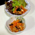 はちみつlove's cooksnap of when they made 人参の海苔キムチ和え.